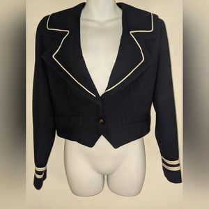 Sailor Navy Blazer Vintage Jacket